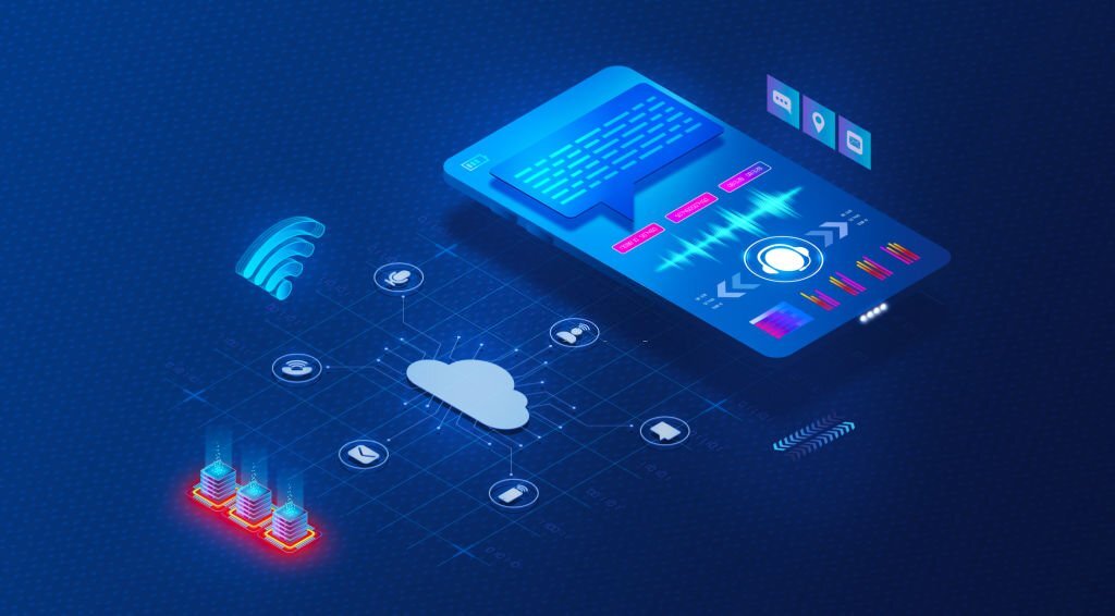 Cloud Communications Concept
