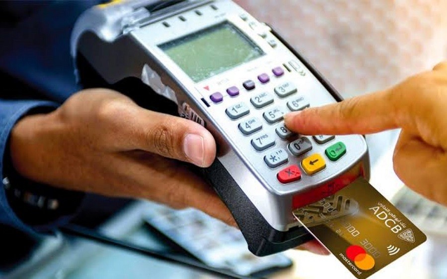 POS machine with debit card